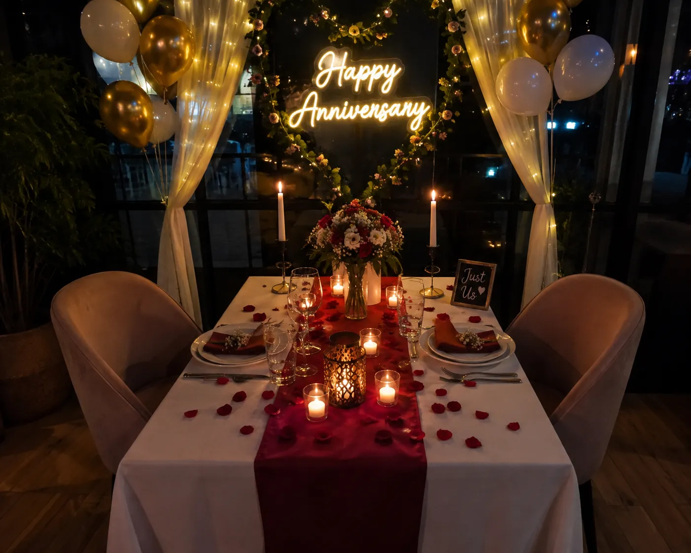 A private table