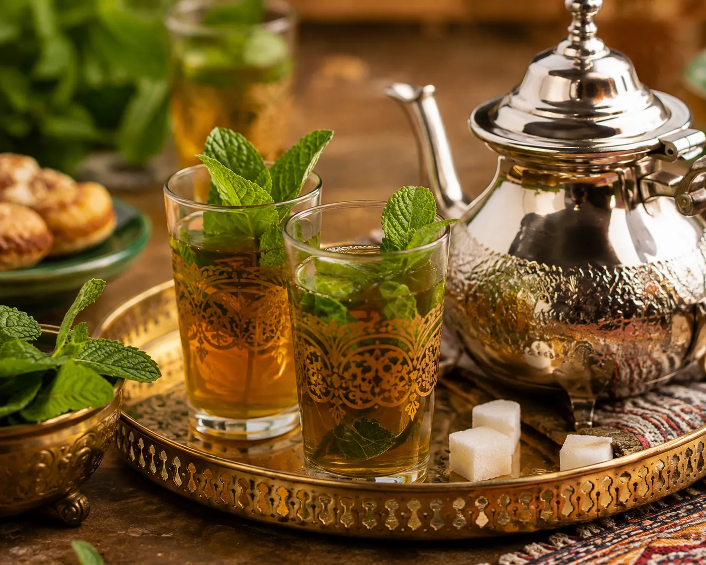Mint tea